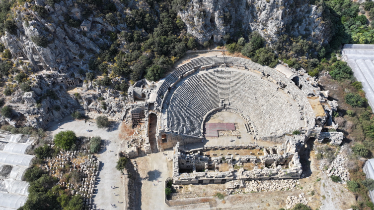 Antik liman Andriake'nin tarihi atmosferi 'Geleceğe Miras Projesi' ile tamamlanacak